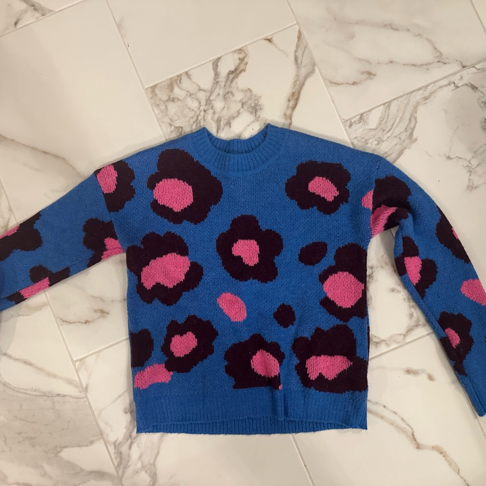 Lilly Pulitzer leopard sweater NWOT